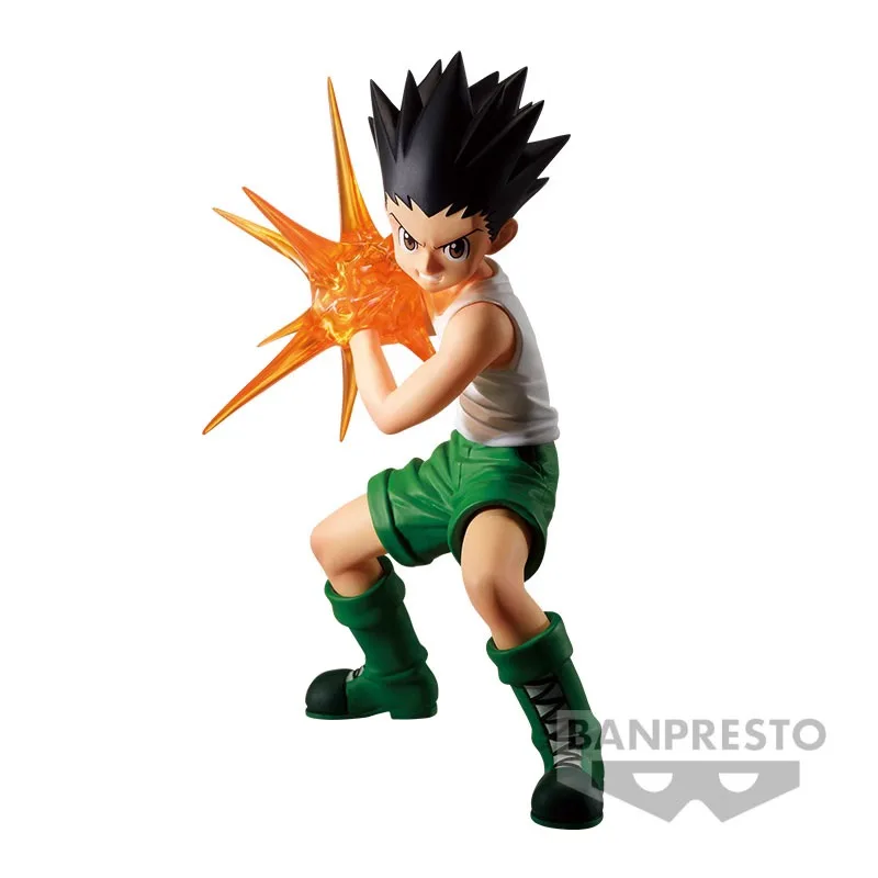 Bandai Original Banpresto HUNTER×HUNTER VIBRATION STARS Killua Zoldyck Kurapika freecss Leorio Anime Action Figure Model Toys