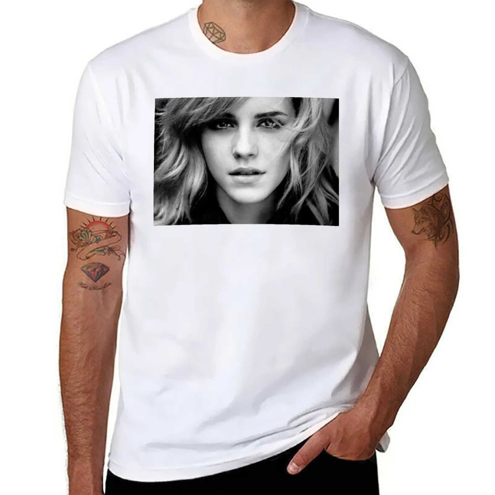 

vintage graphic shirts shirts T-Shirt cotton for for Emma Watson fit t t man t man slim shirts man