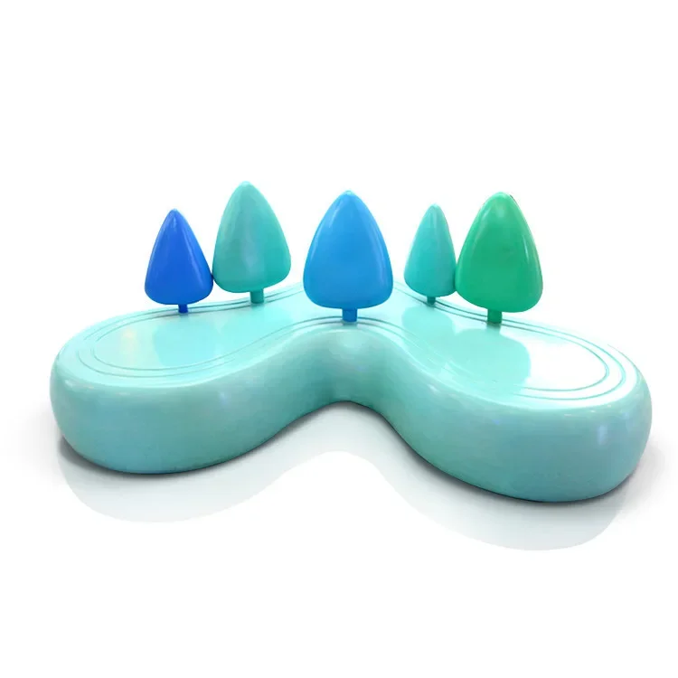 Leisure bench, multi-person special-shaped ice cream bench
