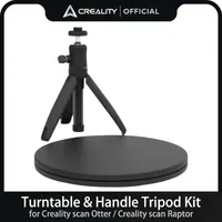 Original Creality 3D Scanner Manually Operated Turntable & Handle Tripod Kit for CR-Scan Otter /Raptor 3D Scanner Accessories