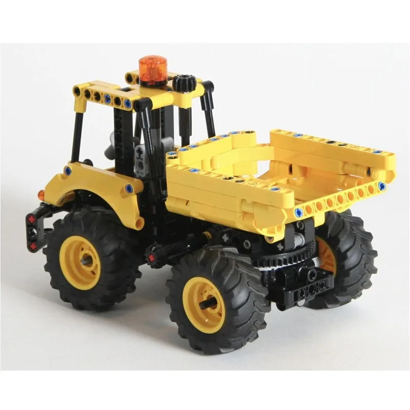 Building Block Model MOC-249224 Farmland Agriculture Mini Swing Dump Truck 353Parts Adult Birthday New Year Educational Toy Gift