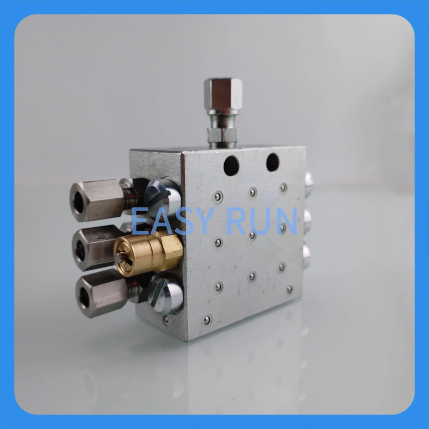 موزع الشحوم JPQ-M 2/3/4/5/6 WAY الشركة المصنعة لموزع تزييت المعادن من الصين #6