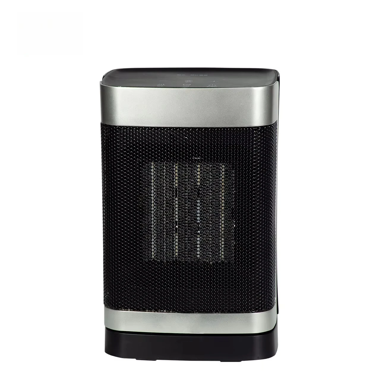 Mini ventilador de aire acondicionado eléctrico, calefacción y refrigeración de espacio portátil, ventilador calefactor con soporte para baño de 1500W