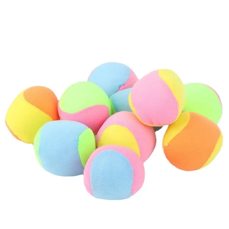 Soft Pet Balls for Dogs – 3/6/12Piece Bouncy Plush Fabric Balls for Catching Games, Puppy Entertainment and Daily Exercise TMZ