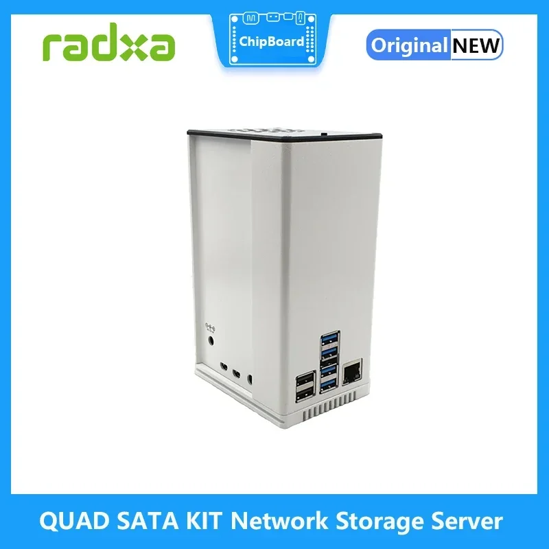 Imagem -05 - Network Storage Server Kit para Raspberry pi Quad Sata Hat