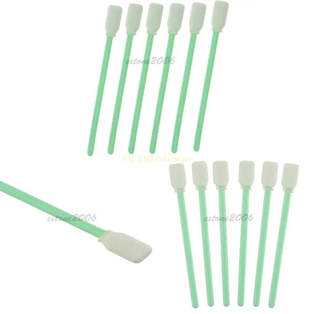 E56B 6PCS 젖은 센서 청소 키트 CMOS CCD 클리너 면봉 DSLR SLR