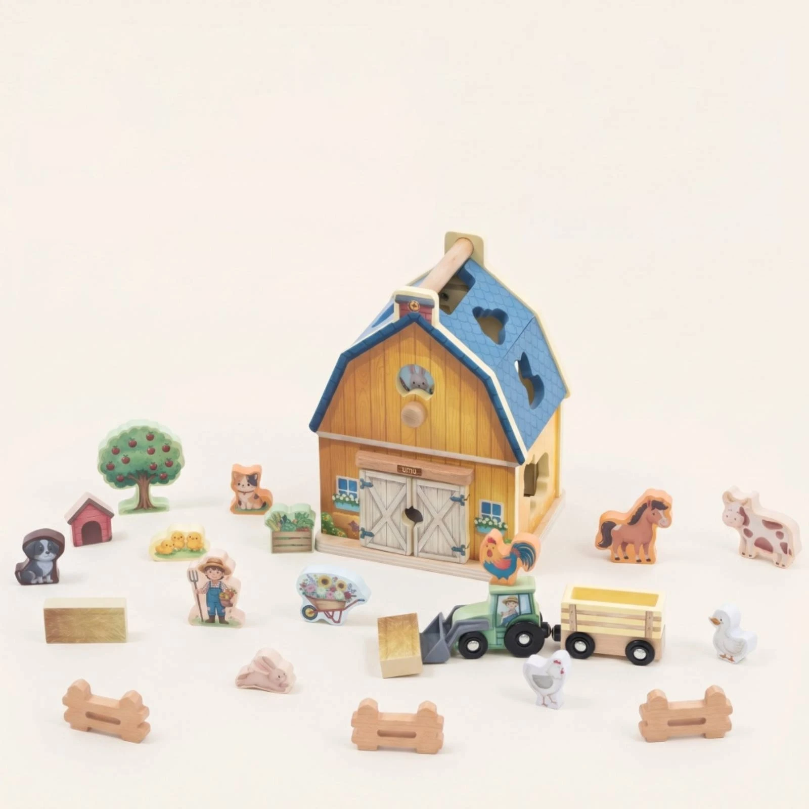 set-da-gioco-in-legno-a-tema-fattoria-con-fienile-gioco-educativo-per-l'apprendimento-delle-forme-gioco-di-abbinamento-con-animali-della-fattoria-schermo-per-la-risoluzione-di-problemi-senza-connessione-elettrica
