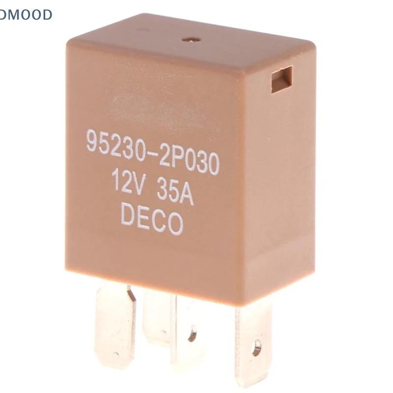 【CR】12V 35A 4Pin Automotive Relay 95230-2P030 Stable Conductivity Durable Accessory for Truck Car Circuit Repair Use