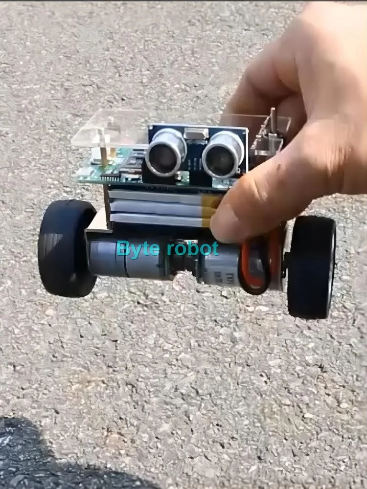 Carrello di bilanciamento della ruota 2WD MG310 motore Encoder auto bilanciamento Robot Car per Robot STM32 Kit fai da te per regolazione dei parametri PID LQR