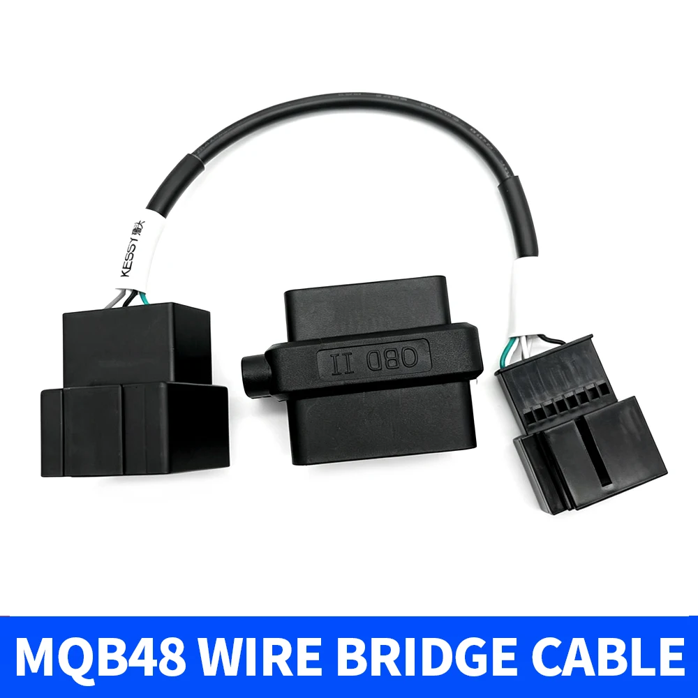 MQB48 Smart Short Circuit Cable For V-W SKO-DA SE-AT For Au-di MQB OBD Bridge BCM2 Cluster Power Cable OBD2 Adapter