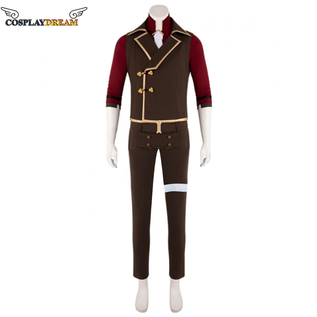 Game LOL Arcane Silco Cosplay Costume for Adult Man Suit Halloween Costumes Full Set