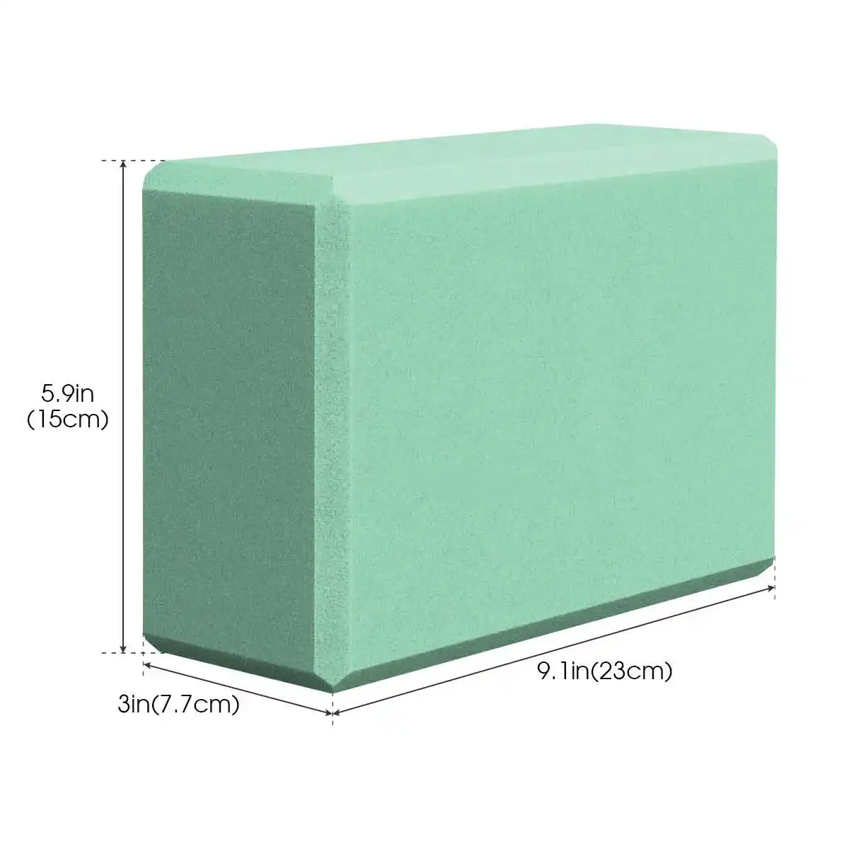Premium Yoga Brick Gym Blocks with High Density EVA Foam Ideal for Children's Dance Training Adults' Yoga Practice image 2