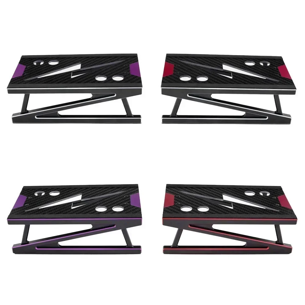 1/10 1/8 Flat Drifting RV Model Car Repair Table Shunting Table Display Rack Maintenance Aluminum Alloy Display Table Parts