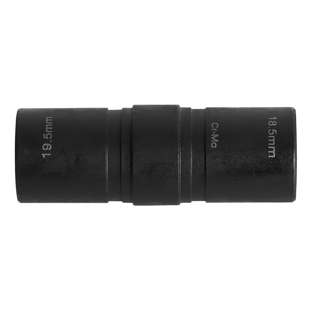 Wheel Nut Cap Removal Impact Socket Tool Tire Sleeve Double Swollen Wheel Nut Socket 18.5-19.5mm for Ford 19mm Swollen Nuts