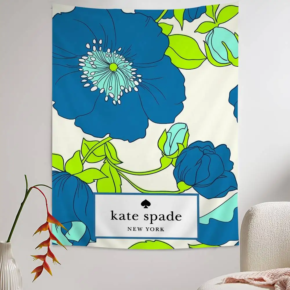 K-Kate Classic S-Spade Flower Hippie Wall Hanging Tapestries Bohemian Wall Tapestries Mandala INS Home Decor