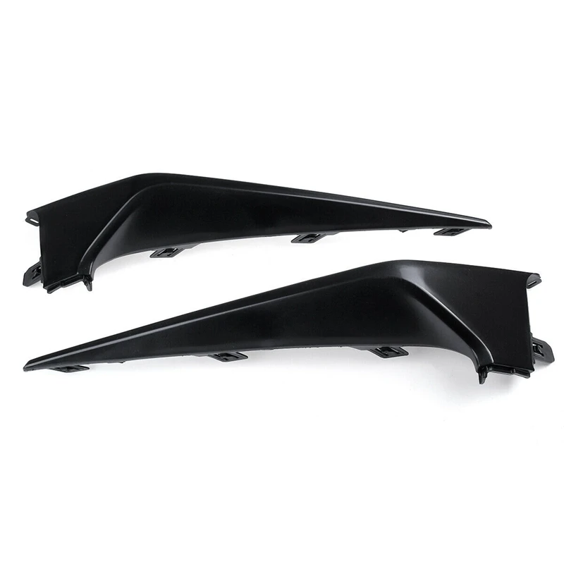 2X Front Bumper Splitter Lip Grille Lower Trim Molding Diffuser Cover Trim For TOYOTA Corolla 2020 SE XSE 52113-02040