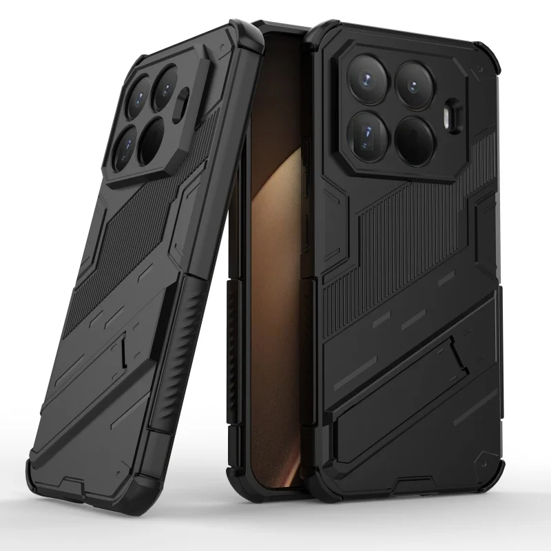 For Case Xiaomi 15T Pro Cover For Xiaomi Mi 15T Capas PC Bumper Hard Shockproof Kickstand Holder Cover For Xiaomi 15T Pro Fundas