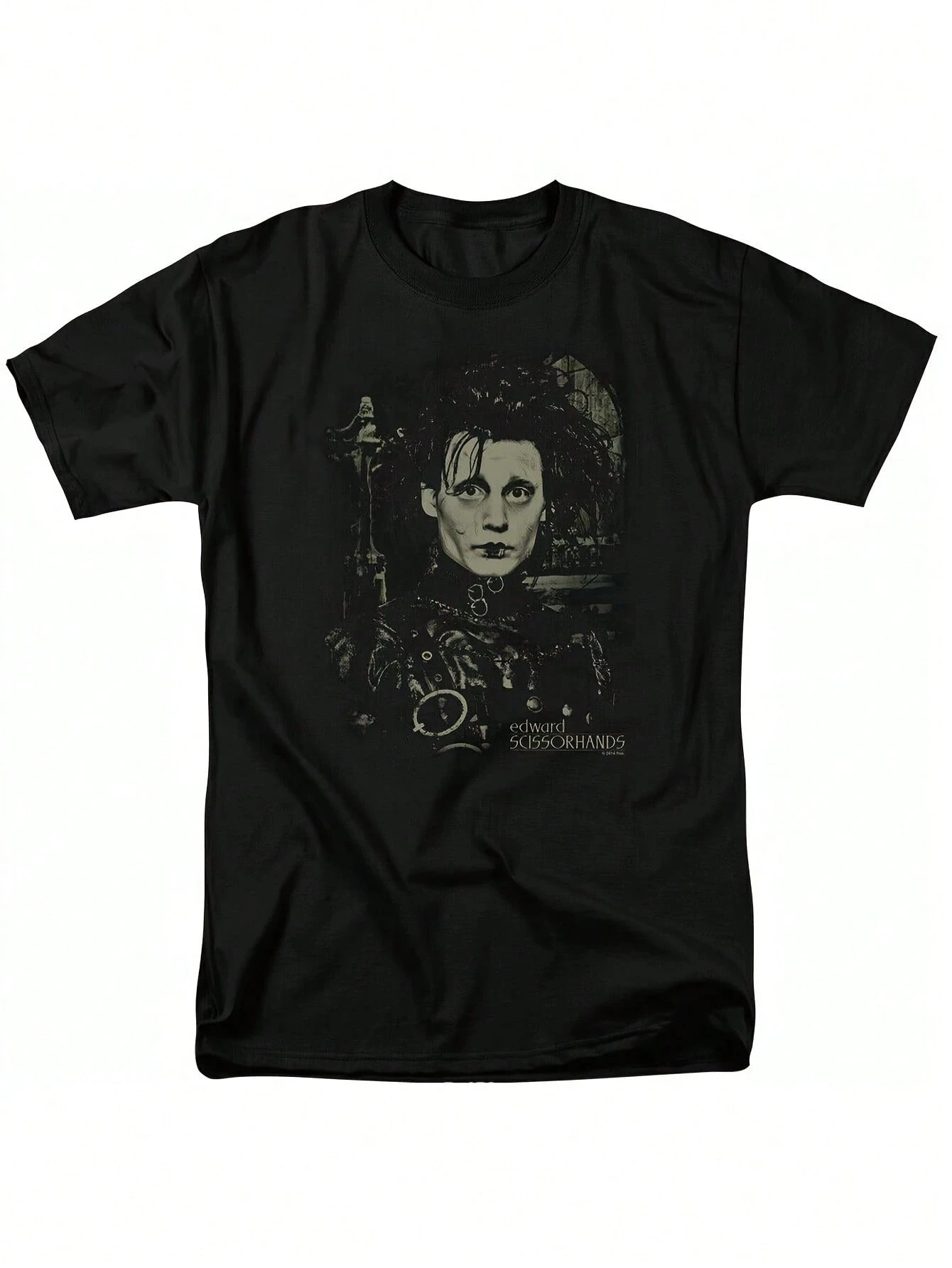 Camiseta Edward Scissorhands, camiseta oficialmente licenciada para hombre, camiseta clásica de la película de los años 80, camiseta básica de primavera/verano para parejas