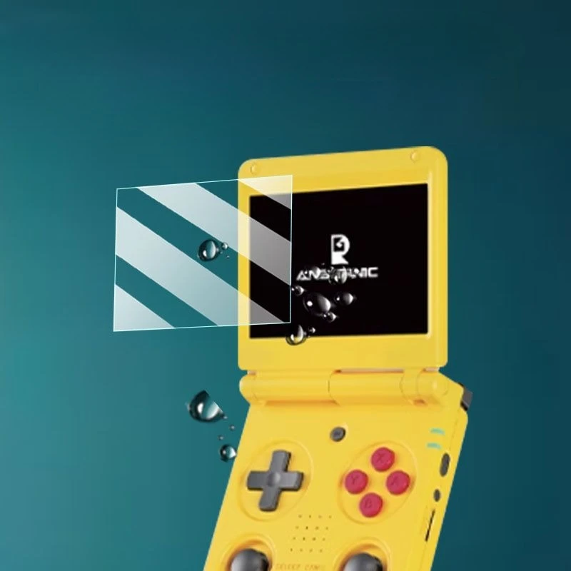 ل ANBERNIC RG34 XXSP حامي الشاشة ل Anbernic RRG34XX SP Rg34xxsp Rg34 XX SP واضح التغطية الكاملة لينة طبقة رقيقة واقية من البولي يوريثان