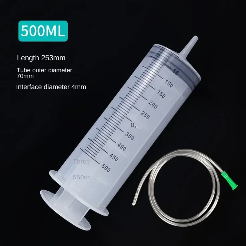 Syringe Large Capacity Syringes Oil Pump with Plastic Bulk Needle-Free Disposable Without Needle Syringe Glue Pet Feeding Needle