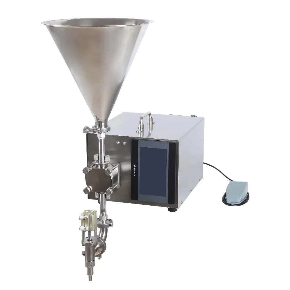 مكتب واحد علوي صلصة مرهم لصق زبدة كريم البترول هلام البارافين مول والعتاد مضخة آلة تعبئة رقمية