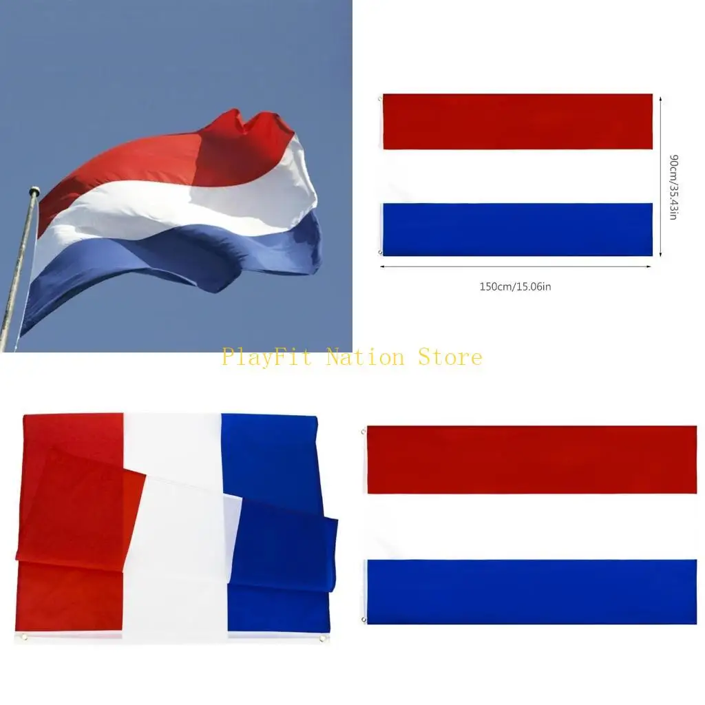 

242F Polyester Netherland Flag Indoor/Outdoor Bright Colors Thickening More Durable