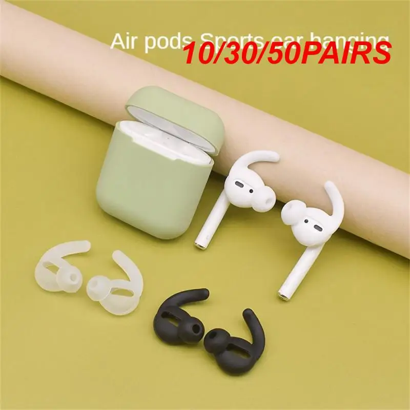 10/30/50PAIRS In-ear Sport Comfortable Noise Isolating Enhanced Waterproof Innovative Anti-drop Silicone Earbud Covers