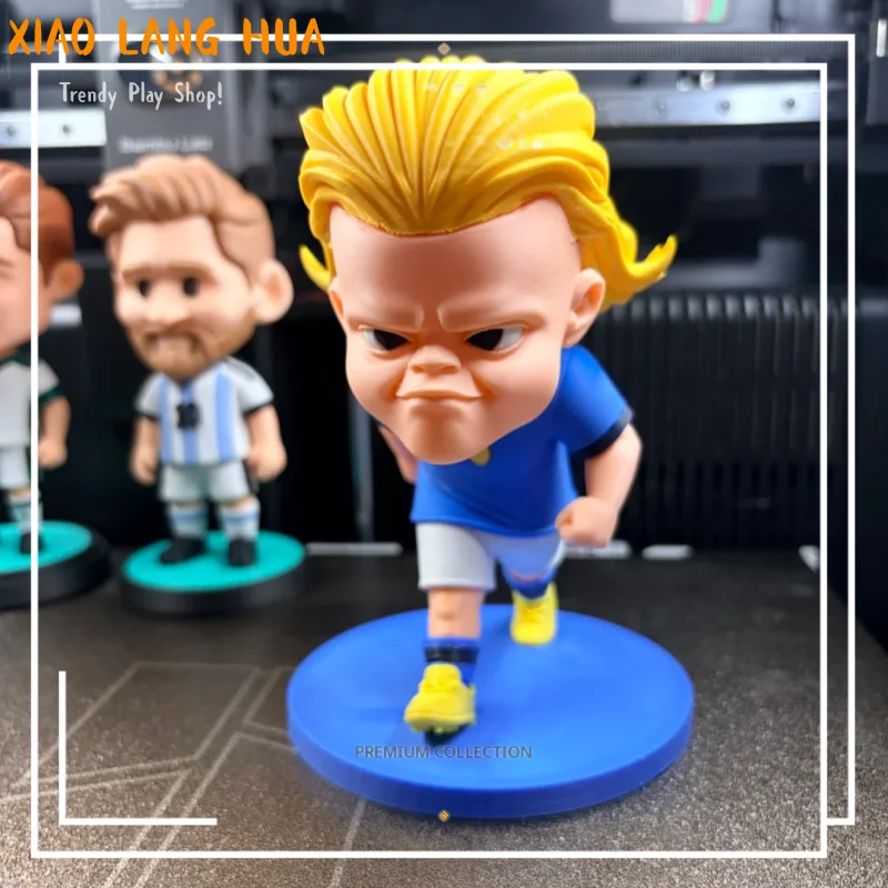【 3d Printing 】 Harland Football Star Statue Resin Model Diy Handmade Drawing Kit  Desktop Decoration Item Mini Footbal