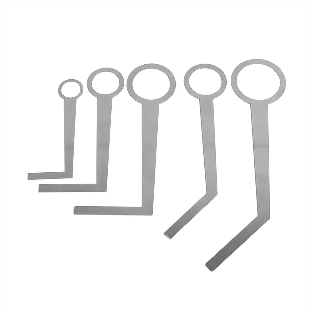 Saxophone Repair Tool Leather Pad Liner Installation Fit Adjuster Stainless Steel Pipe Professional Music Repair Accessories
