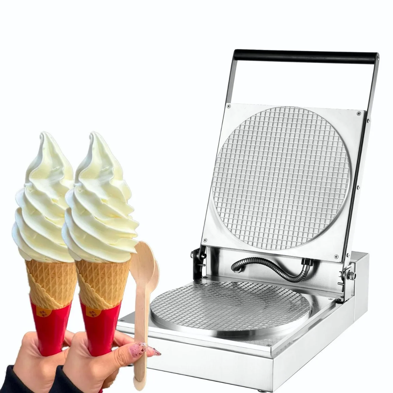 Ice cream cone machine Italian crispy cone large size 30CM110/220V