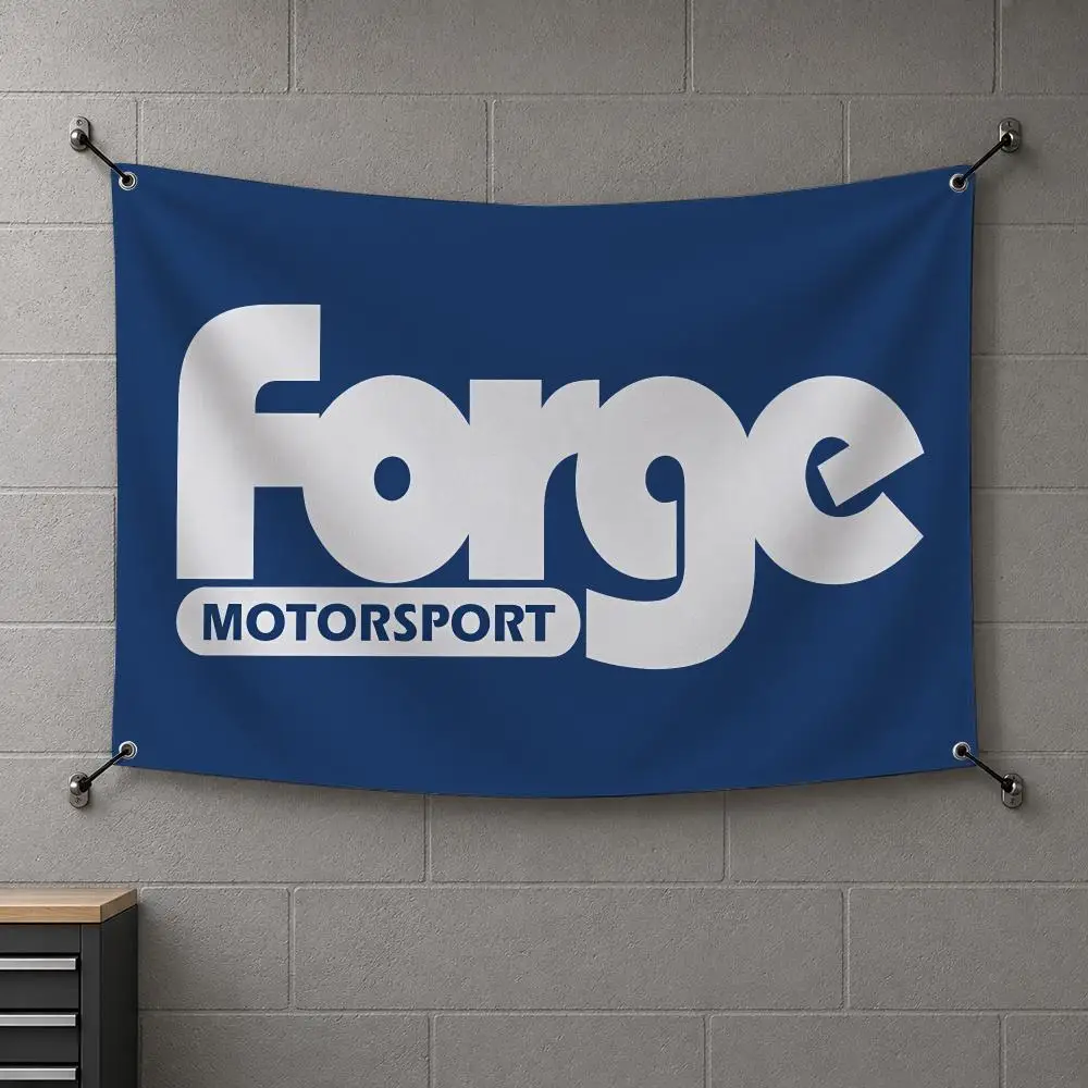 F-Forges Motorsport LOGO Flags Interior Wall Hanging Background Art Banner Bedroom Home Living Room Outdoor Party Decor