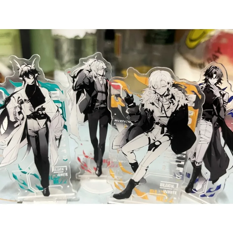 2025 هونكاي ستار السكك الحديدية الطرفية أسود أبيض أكريليك حامل افينتورين جينغ يوان بليد دان هنغ · إمبيبيتور لونا نموذج لوحة المشجعين #6