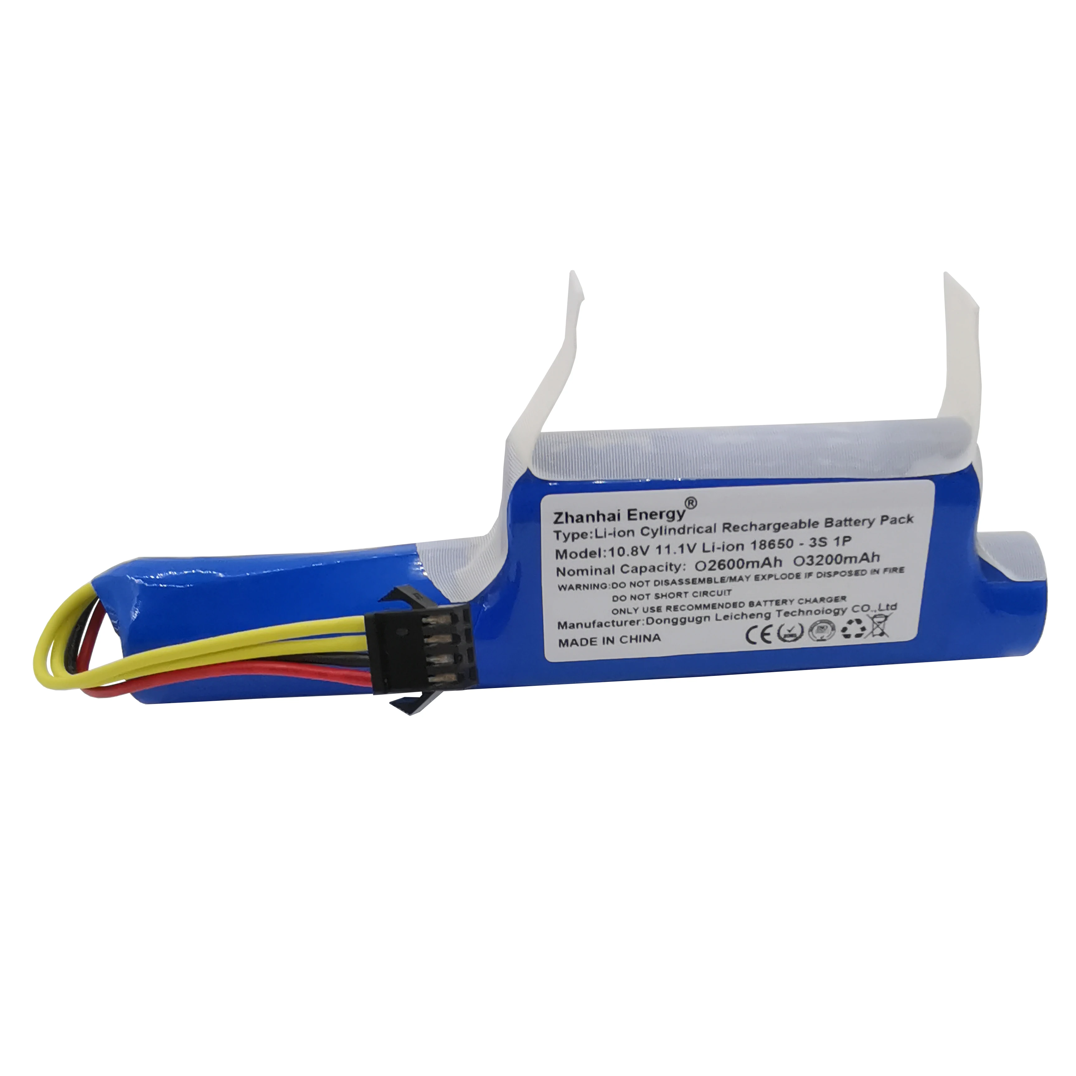 Imagem -05 - Li-ion Bateria Recarregável para Robô de Vácuo Redmond Rv-r150 Vileda Vr201 Petpro Novo 10.8v 11.1v 2600mah 3200mah