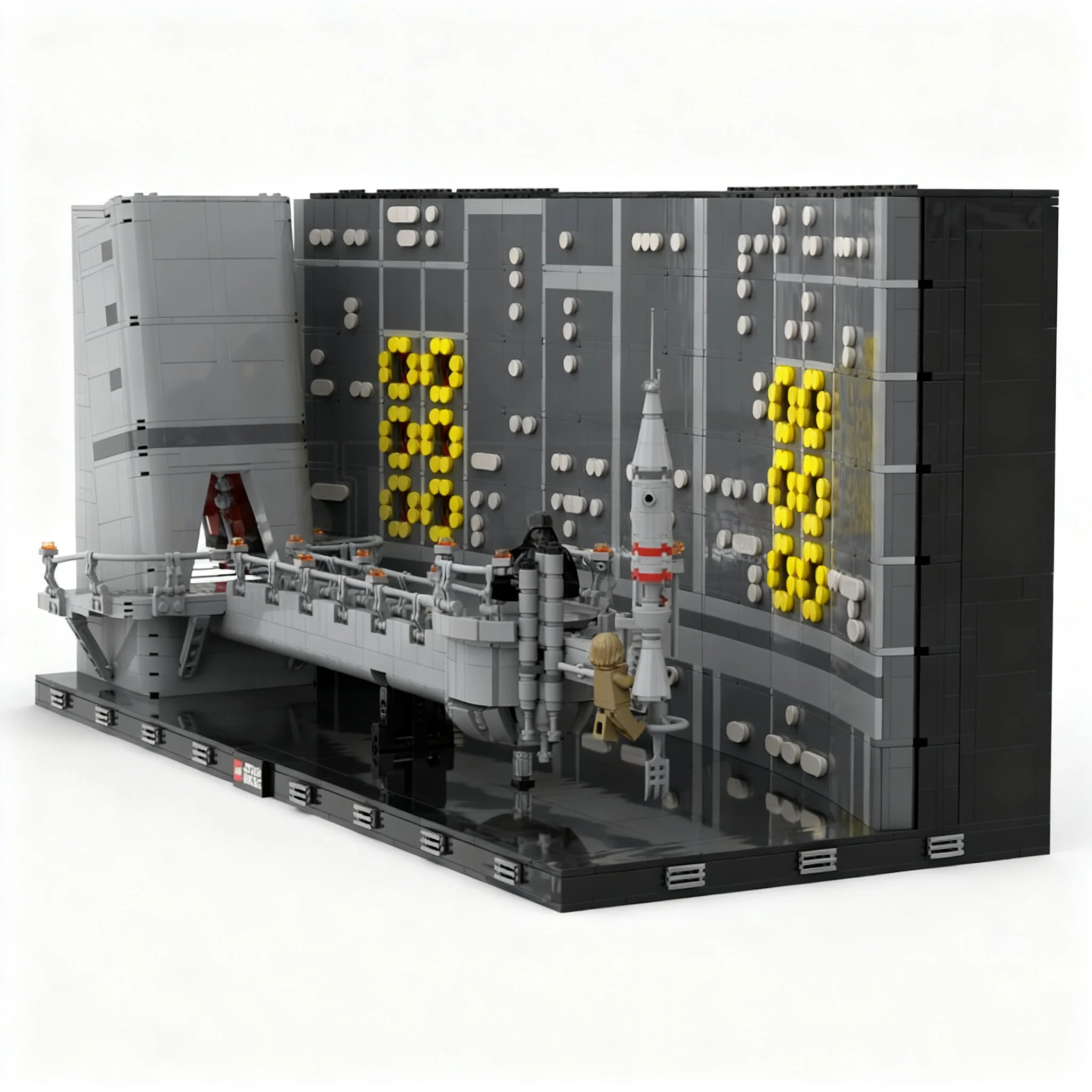 4830pcs MOC UCS Bespin Duel Diorama Star Battle Ultimate Collector Series Model Building Blocks Architecture DIY Idea Creative