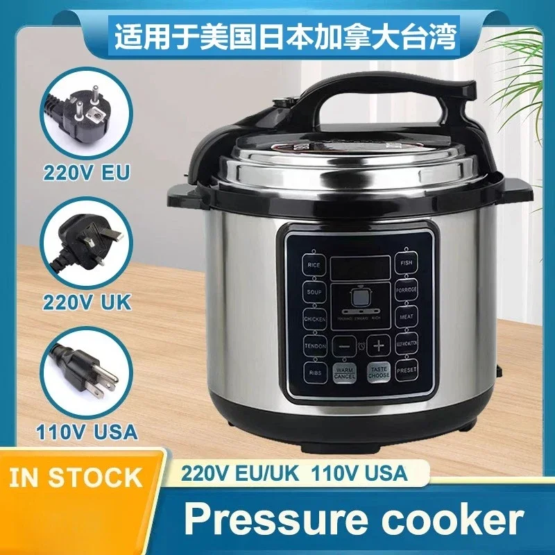 110V/220V Smart Electric Pressure Cooker Multifunctional Large