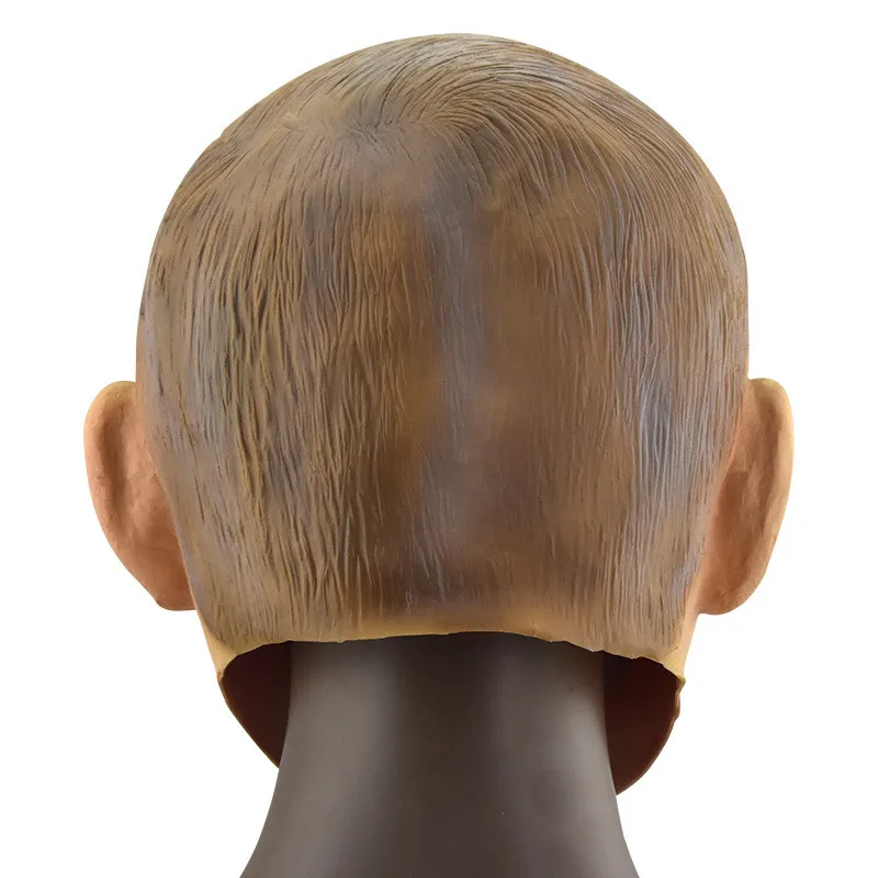 Realistic Latex Old Man Mask, Human Head, Carnival Costume, Dress, Russian President, Vrussian President, Russian Party