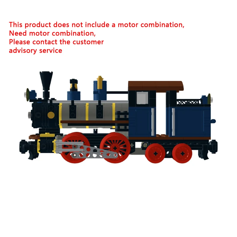 

City Car Model MOC Building Bricks Classic Steam Locomotive Modular Technology Children Holiday Gifts Assemble Toys Suit
