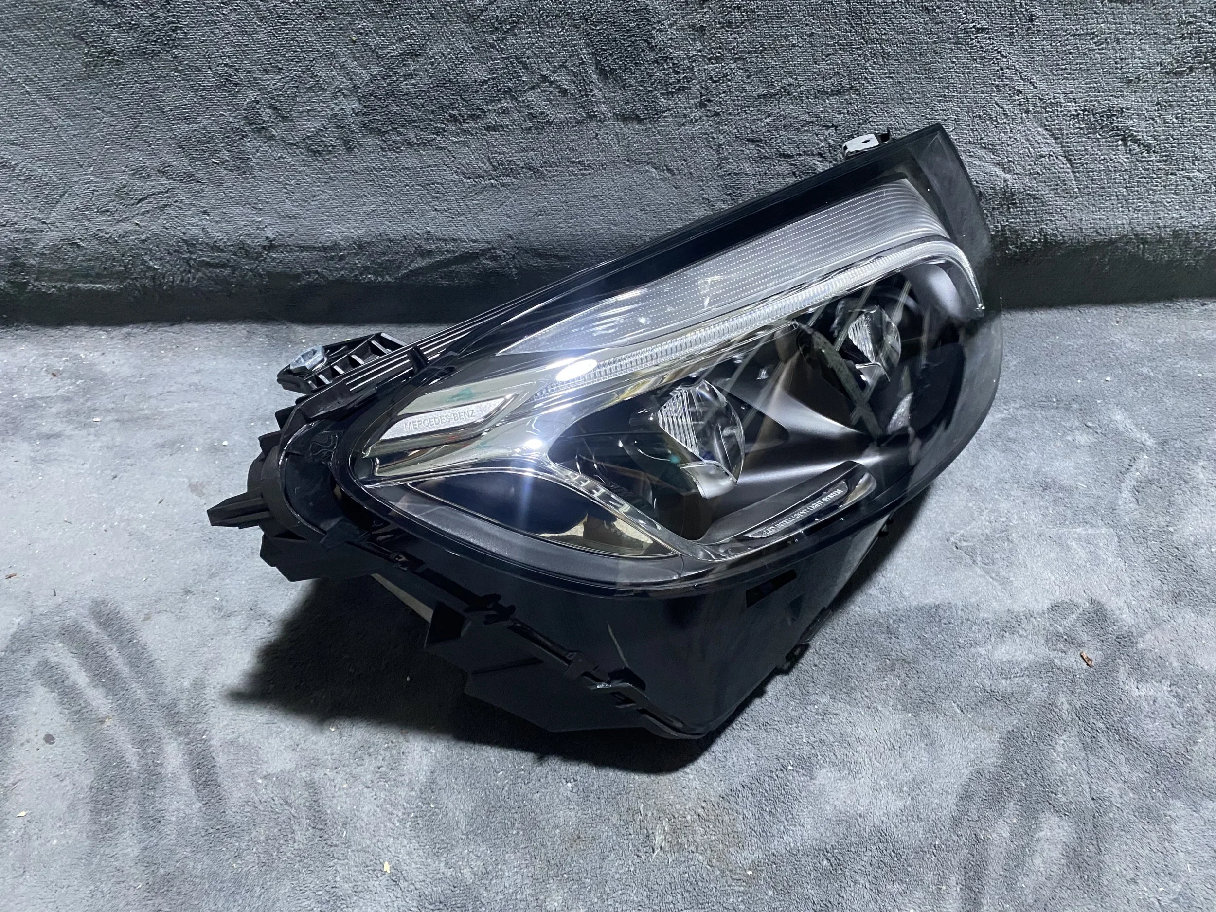 

Faro LED W253 de alta calidad, 2016-2019, adecuado para Mercedes Benz GLC W253 X253, faro LED de doble lente