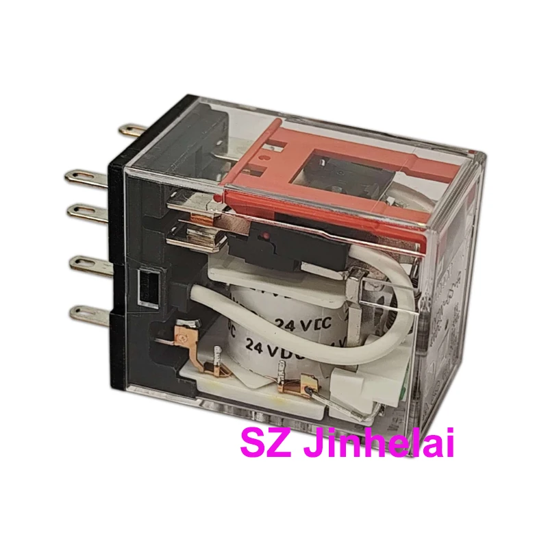 10pcs Authentic Original Omron Intermediate Relay MY2N-GS -R 12VDC 24VDC 48VDC 24VAC 110/120VAC 220/240VAC Relays 2NO 2NC 8pin