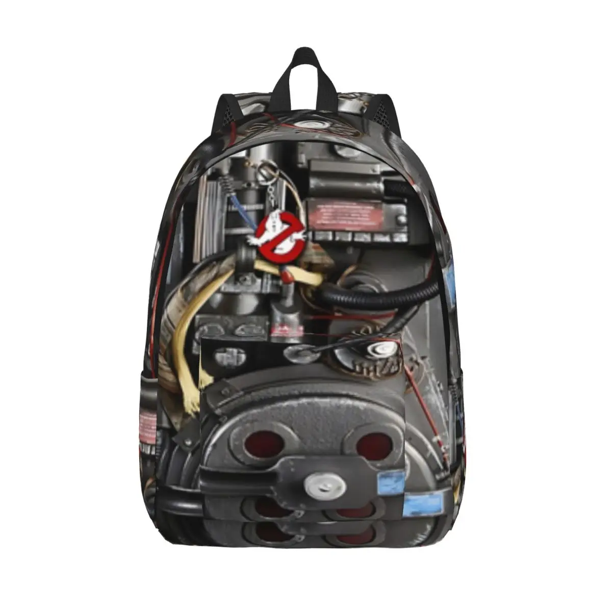 Ghostbuster Proton Pack Backpack Student School Bookbag Canvas Daypack Elementary High College Travel Bags