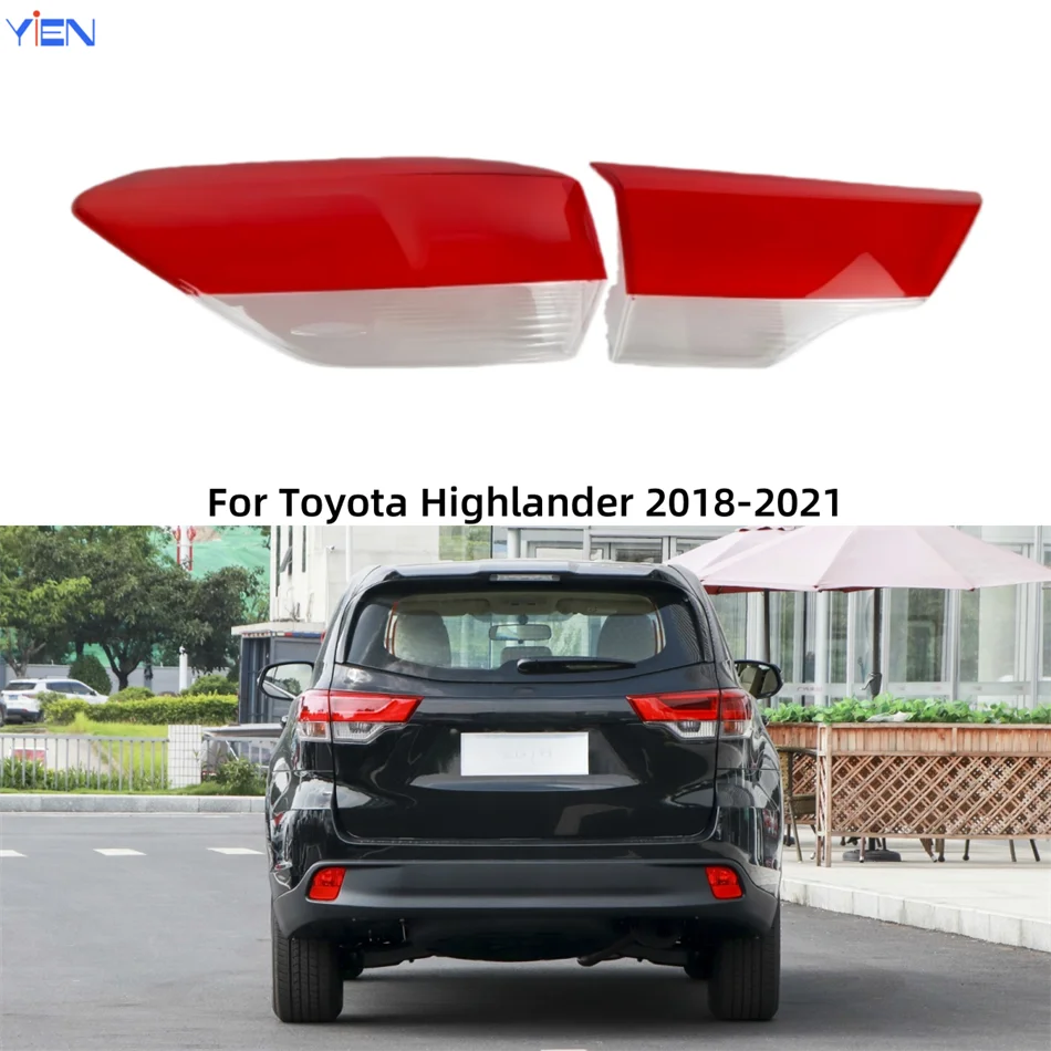 For Toyota Highlander 2018 2019 2020 2021 Car Accessories Replacement Car Lights Shell Rear Position Light Rear Taillight Shell
