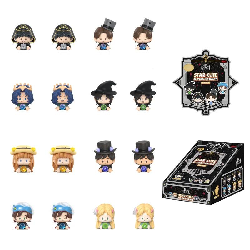 

Мини-фигурки Lord Of Mysteries Star Cute в слепых пакетах: Клайн, Одри, Глупышка, Альджер. Коллекционные фигурки, игрушки, украшения, подарки на день рождения.