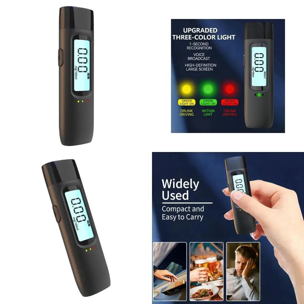 User Friendly Detector Featuring LCD Screen And Non Contact Function  