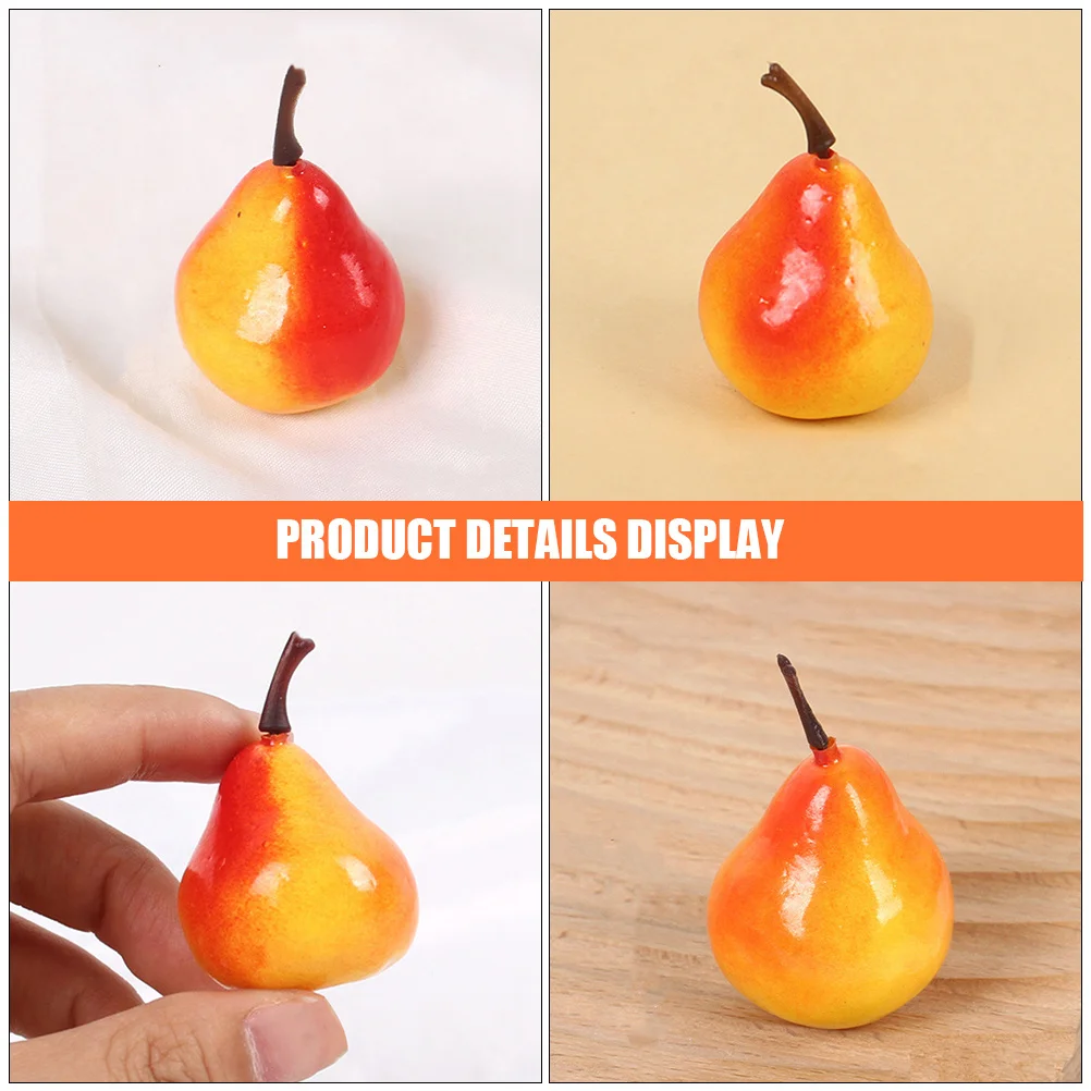

30 Pcs Mini Pineapple Fruit Artificial Fruits for Decoration Lifelike Props Realistic