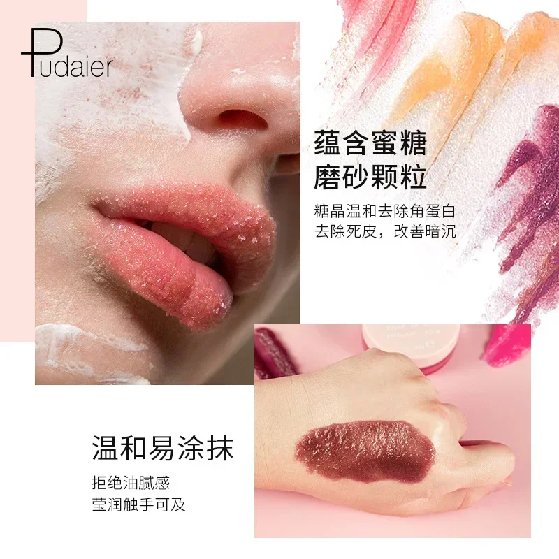 Sugar Lip Scrub Double Effect Lipstick To Repair Dead Skin Exfoliating Moisturizing Repair Fine Lines Lipgloss Lips Care Makeup