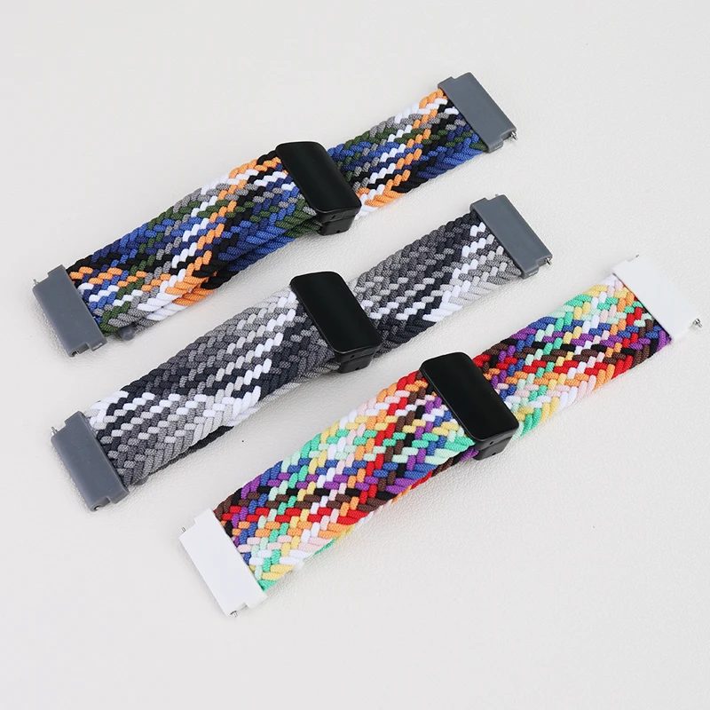 Magnetic Canvas Watch Strap For Casio G-SHOCK DW5600 5610 GBX-100 GBA-800 GMA-B800 GMD-B800 GBD GA-800 Braided Nylon Watch band