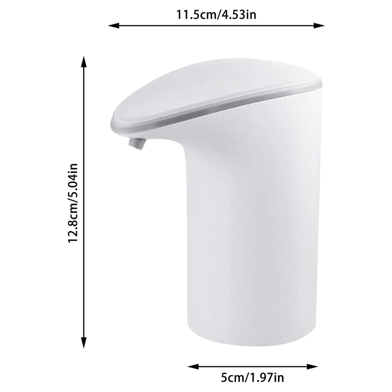 Pompa per bottiglia d'acqua, pompa per erogatore d'acqua brocche d'acqua ricarica USB interruttore automatico per bottiglia d'acqua, per bottiglia da 2-5 galloni