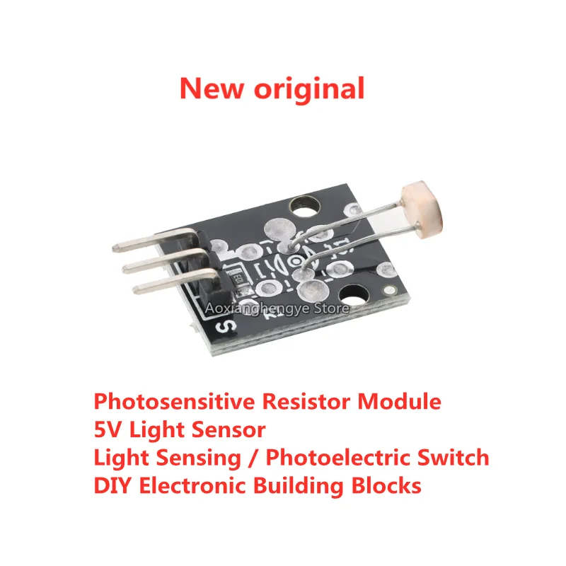 10pcs Photosensitive Resistor Module 5V Light Sensor Light Sensing / Photoelectric Switch DIY Electronic Building Blocks