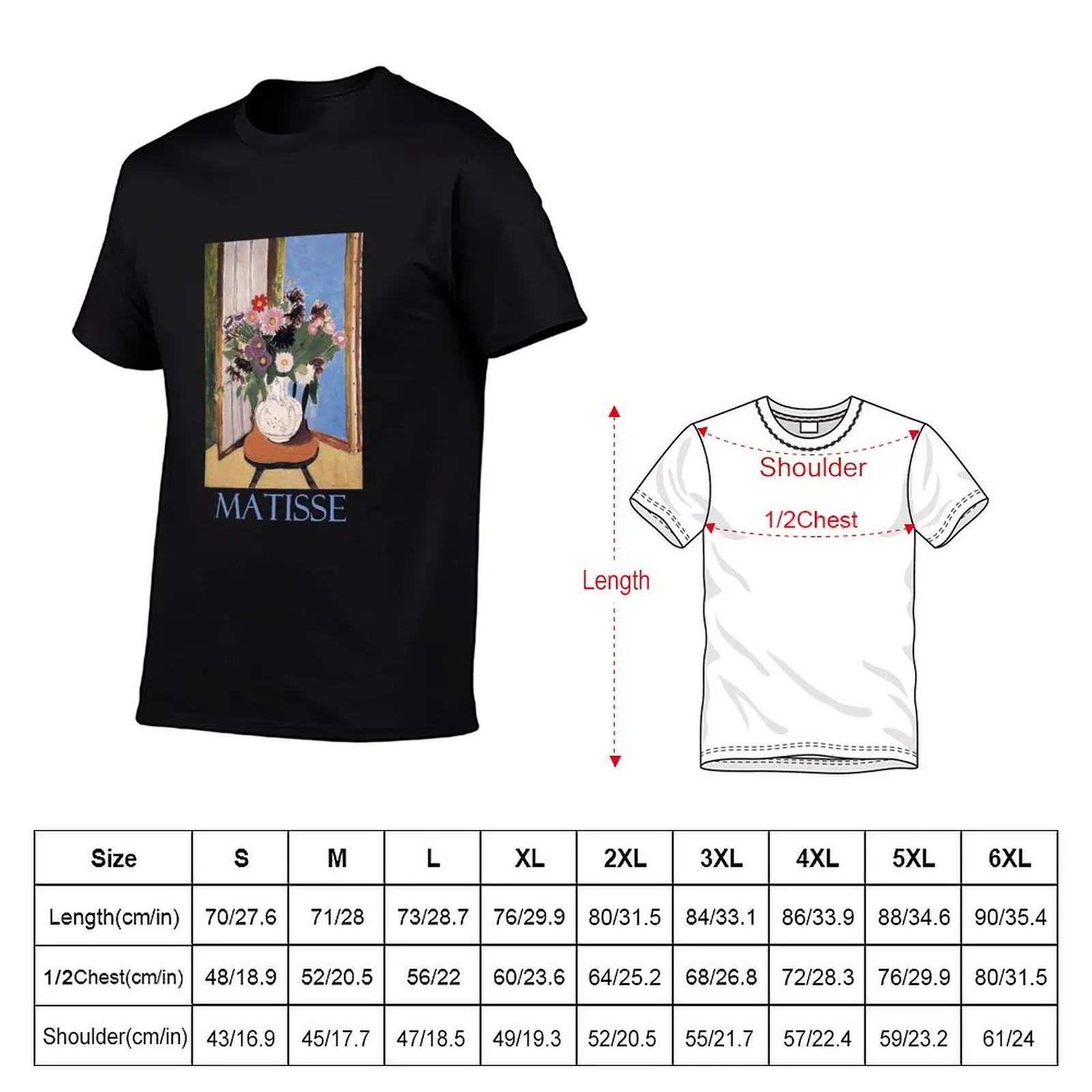 Daisies by Henri Matisse T-Shirt Breathable Mesh Panel T-Shirt