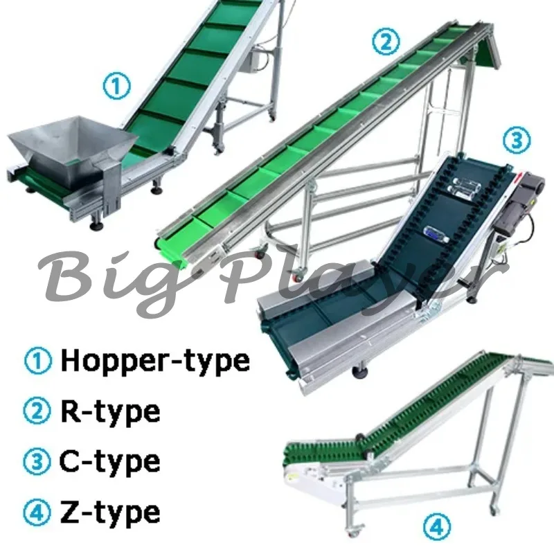 13 years of experience Manufacturer Z Angle Swan Tilt Lift Wedge Belt Lift Conveyor